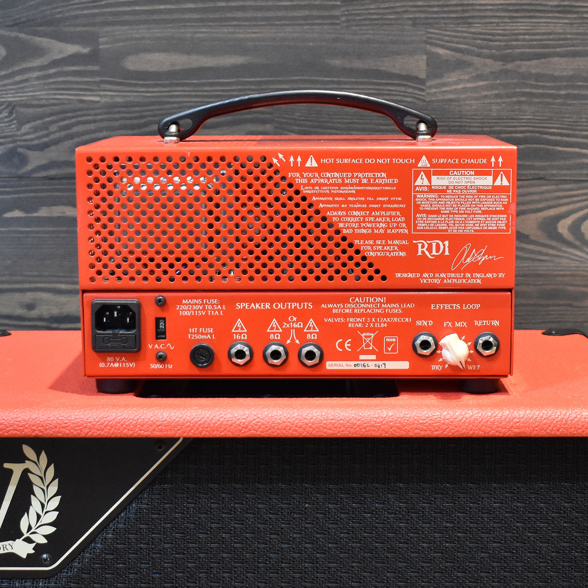 Victory Amplifiers RD1 Rob Chapman Signature Head And 1X12 Cabinet (Pre-Owned)