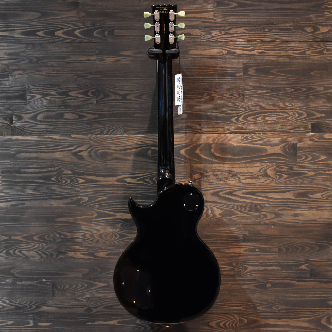 Vintage V100 Boulevard Black Electric Guitar