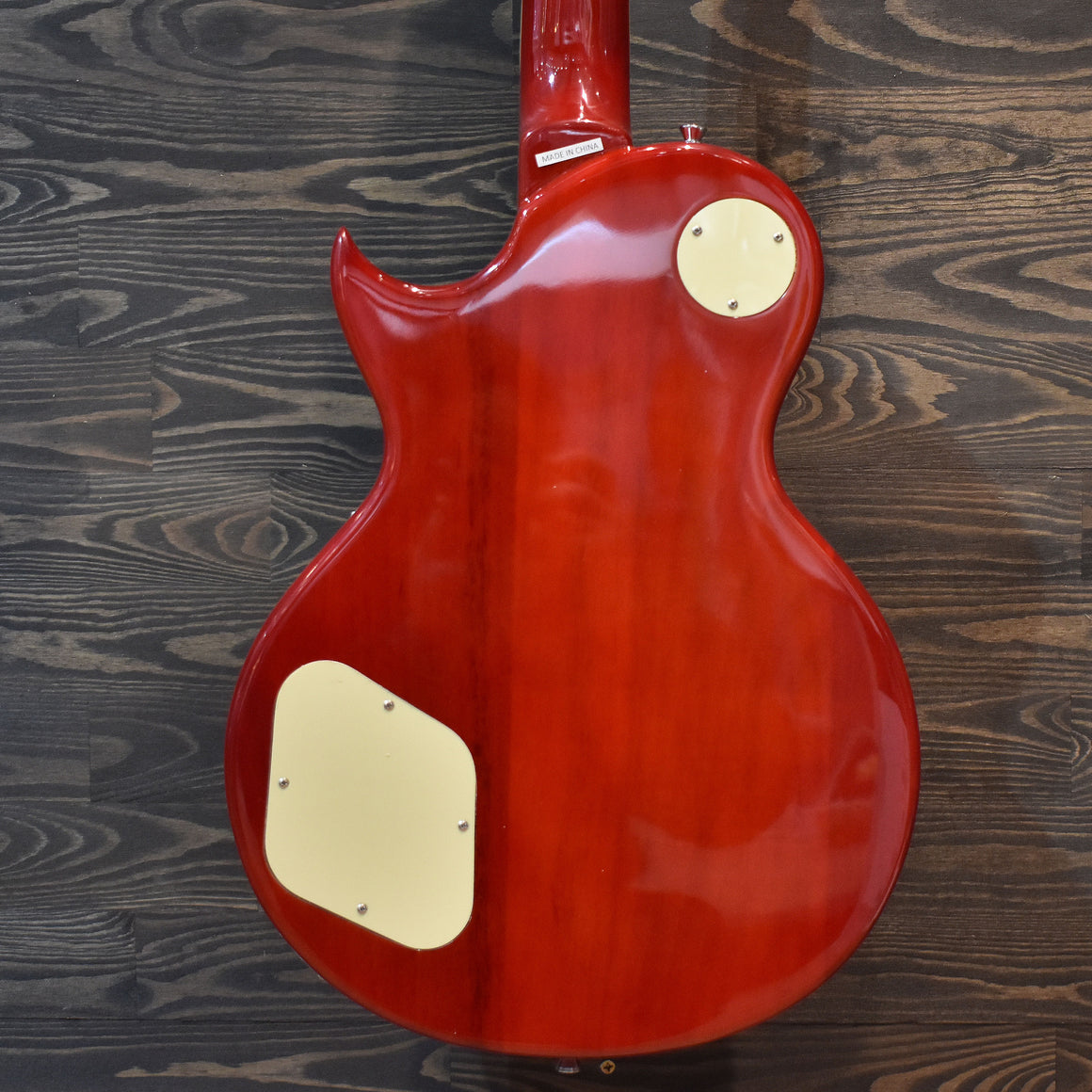 Vintage V100CS Flame Cherry Sunburst Electric Guitar
