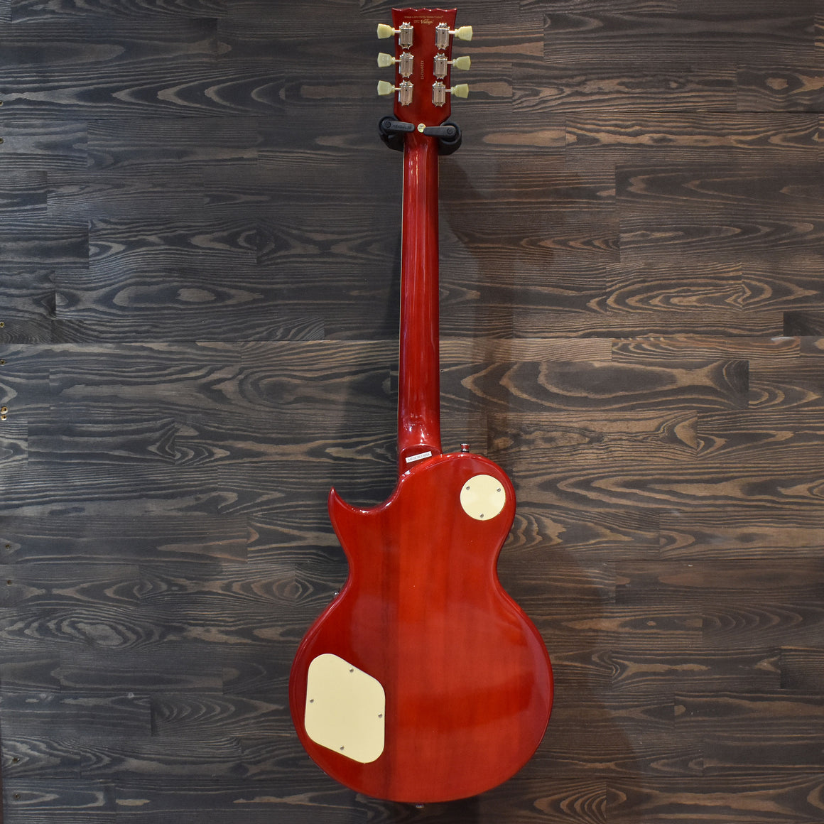 Vintage V100CS Flame Cherry Sunburst Electric Guitar
