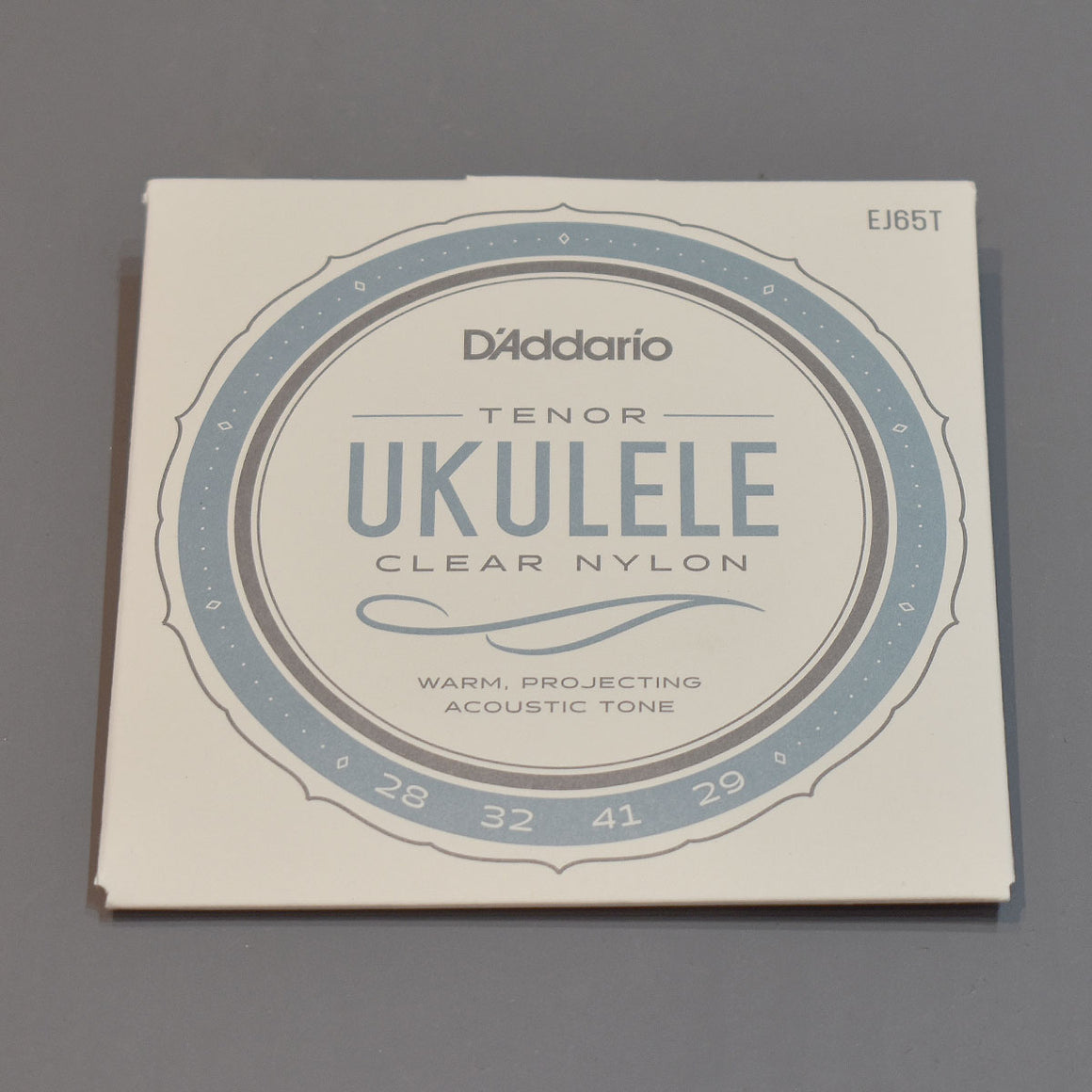 D'Addario Ukulele Tenor Clear Nylon Strings EJ65T
