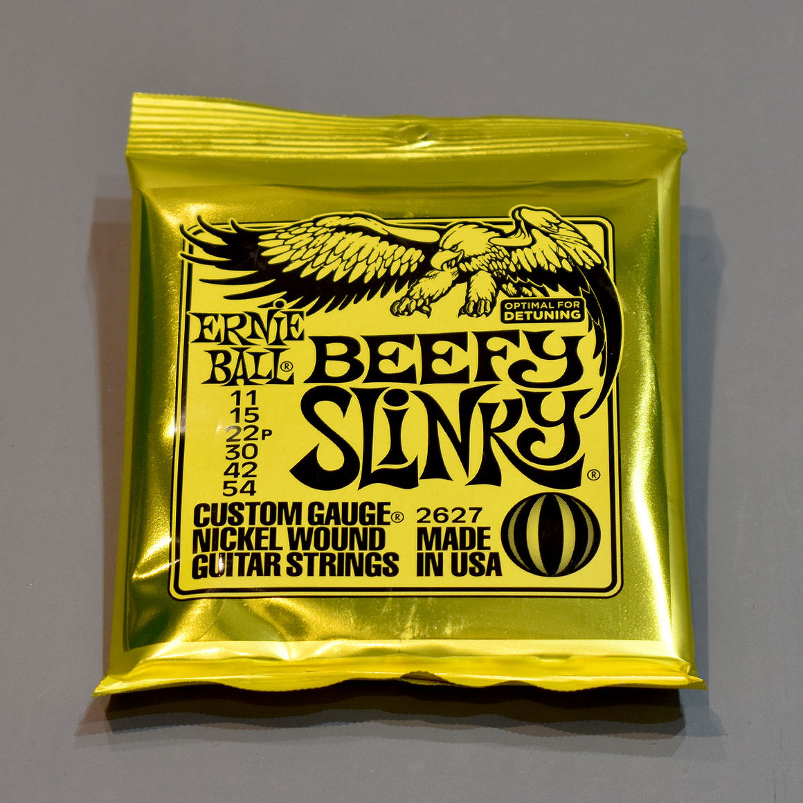 Ernie Ball Beefy Slinky Nickel Wound Electric Guitar Strings - 11-54 Gauge